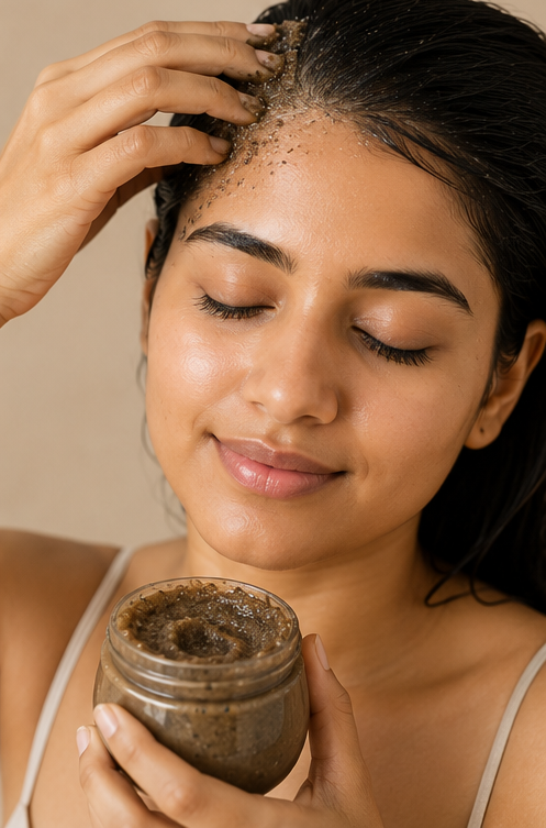 Hair oil, shampoo and Serum